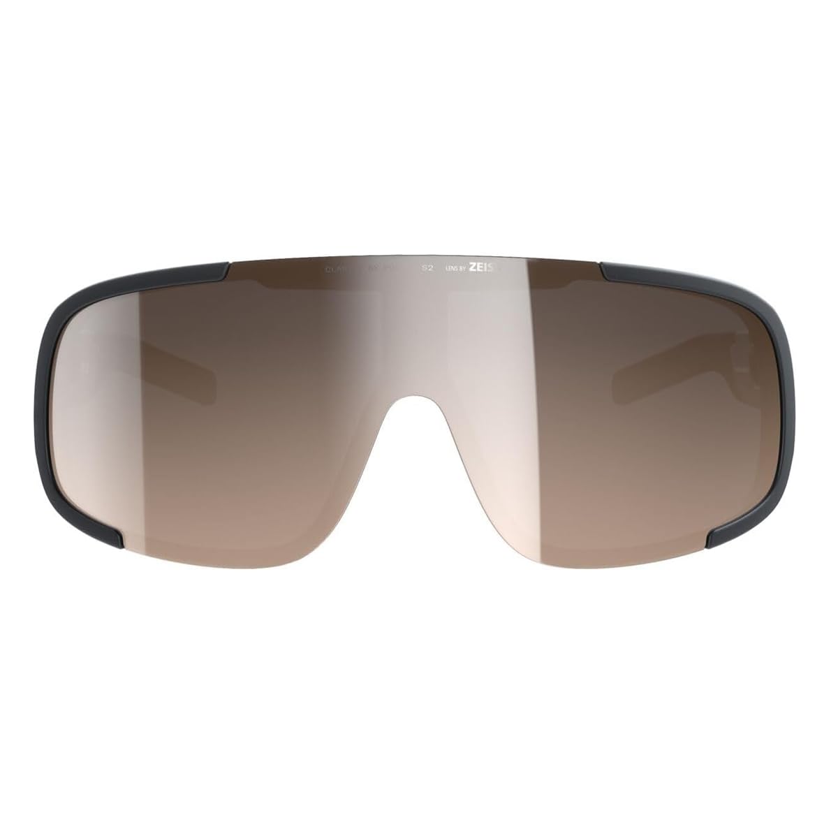 POC Aspire Mid Sunglasses, Uranium Black/Clarity Trail/Partly Sunny Silver, One Size