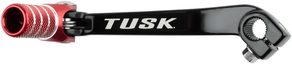 Tusk Folding Shift Lever Black/Red Tip