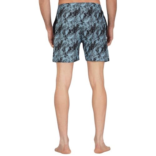 Image of GYMIFIC Sports Training Running Dry Fit Solid Shorts for Men (Pack of 2) (XL, Black /TBLUE)