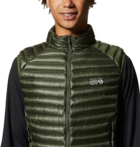 Image of Mountain Hardwear Men's Ghost Whisperer /2 Vest for Climbing and Backpacking | Ultralight, Insulated, and Water-Resistant
