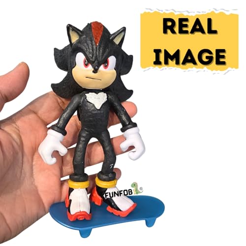 Image of FUNFOB Cartoon Action Figure Height-15cm Collectible for Fans PVC Multicolour | So-nnic Black