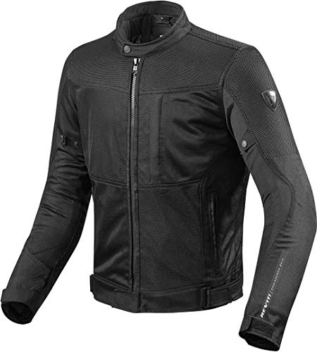 FJT230 - 0010-XL - Rev It Vigor Motorcycle Jacket XL Black
