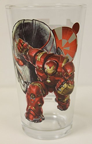 Pint Glass - Marvel - Age of Ultron - Hulkbuster 16oz Cup New Toys TTAU005
