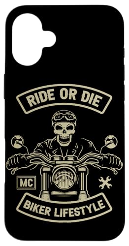 Carcasa para iPhone 16 Plus Estilo de vida Ride Or Die Biker