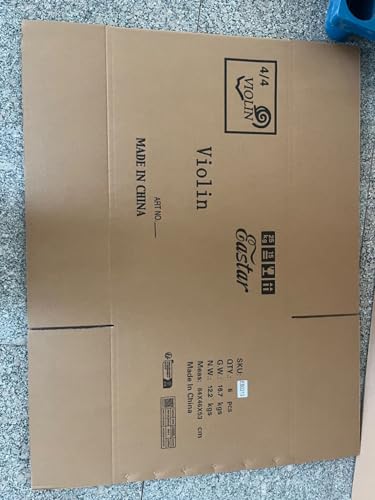 Eastar EVA-330 4/4 Solid Wood Violin Set Full Size for Students Kids Adults with Hard Case, Shoulder Rest, Rosin, Two Bow, Clip-on Tuner and Extra Strings - Image 12 thumbnail