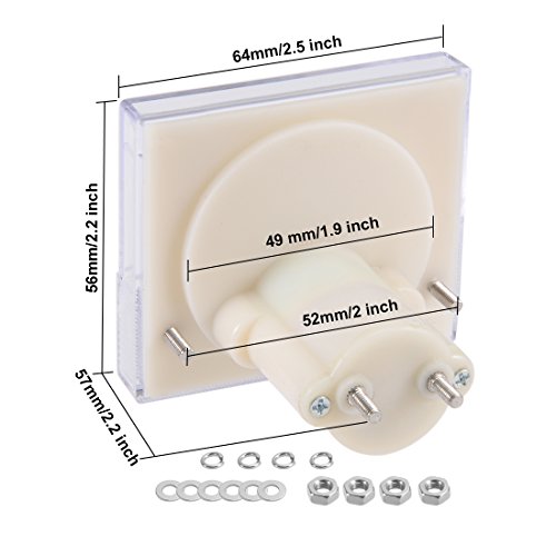 Image of uxcell Analog Current Panel Meter DC 0-200uA 5uA Scale 85C1 Ammeter for Circuit Testing Charging Battery Ampere Tester Gauge Pack of 1