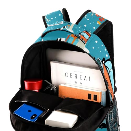 Sac à dos de 29.4x20x40cm multicolore avec grand compartiment - 4
