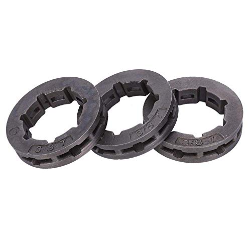 Felgenkettenrad, 3 Stück 3/8 Zoll 7T Kettenrad 68210 Passend für STIHL 030 031 032 038 041 044 046 064066 MS361 MS362 MS440