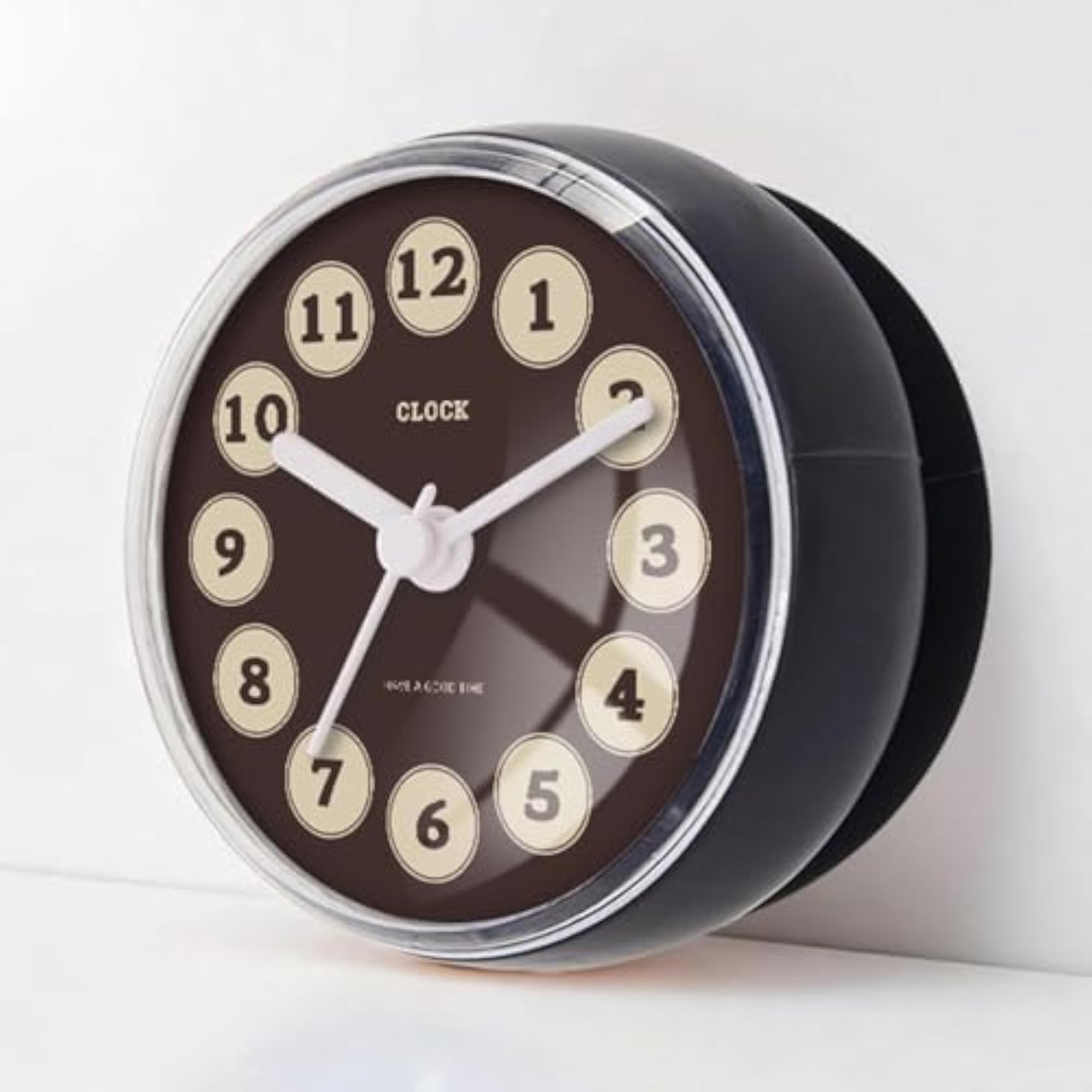 Shower Wall Clock Waterproof Bathroom Shower Clock