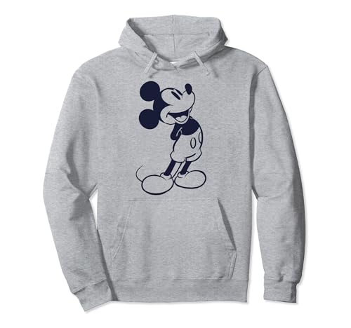 Sweat à capuche Disney Mickey Mouse pour homme et femme, pull confort intemporel