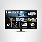 Samsung 43” Smart Monitor M7 (M70F) 4K UHD Display, Samsung Vision AI, Smart TV Apps, Gaming Hub, USB-C, HDMI and USB-A, Black, LS43FM702UNXZA, 2025