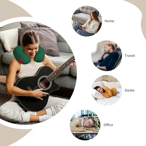 Almohada cervical de espuma viscoelástica negra miniatura 7