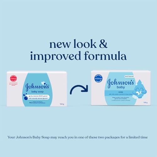 Image of Johnson's Baby Soap (100g), White