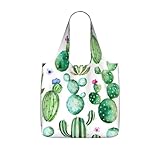 POKOMPTY Sac cabas pliable et réutilisable Cactus Oh Cactus