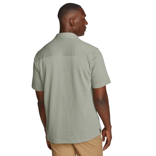 Eddie Bauer Men's Mt Ss Alderpine Seersucker Shirt2
