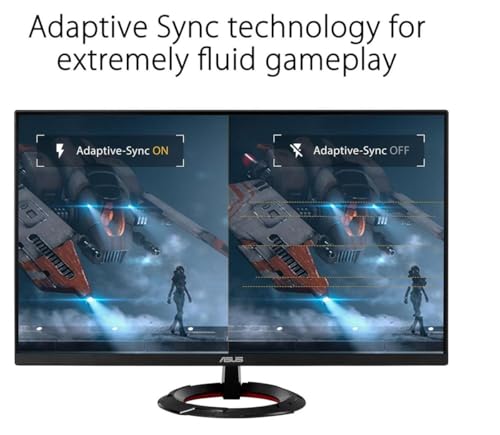 ASUS TUF Gaming 27\" FHD IPS Monitor with 1ms Response Time, Anti-Glare, Flicker Free, AMD FreeSync, 180Hz Refresh Rate, Displayport, HDMI & Dockztorm USB Port Expander, Black Color