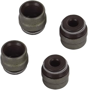Compatible with Valve Oil Seal for Gilera Runner 200 VXR 4T ZAPM464 2005-2007, Motorcycle Front Fork Seals Dust Wiper Replace Kit 4 Pcs