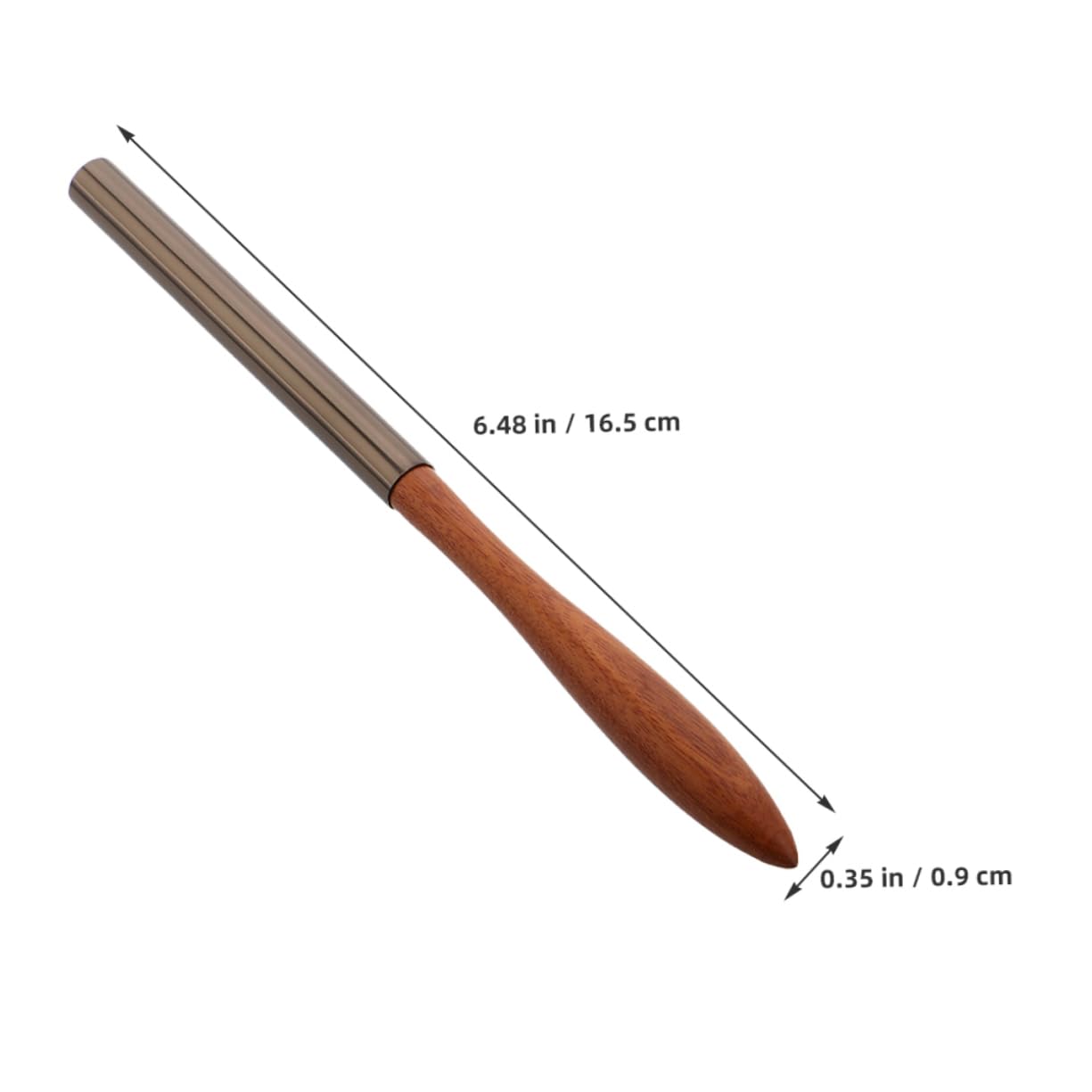 Didiseaon 3pcs Set Nail Pen Nail Brushes Nail Blusher Brush Nail Brush Pens Flat Head Nail Brush Manicure Accessory Dip Powder Brush Gel Polish Brushes Manicure Tool Wooden Brown