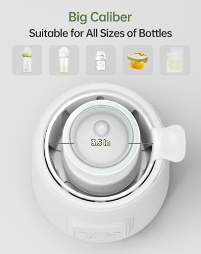 image for TIANRUI Baby Bottle Warmer, Fast Bottle Warmers for All Bottles, with 