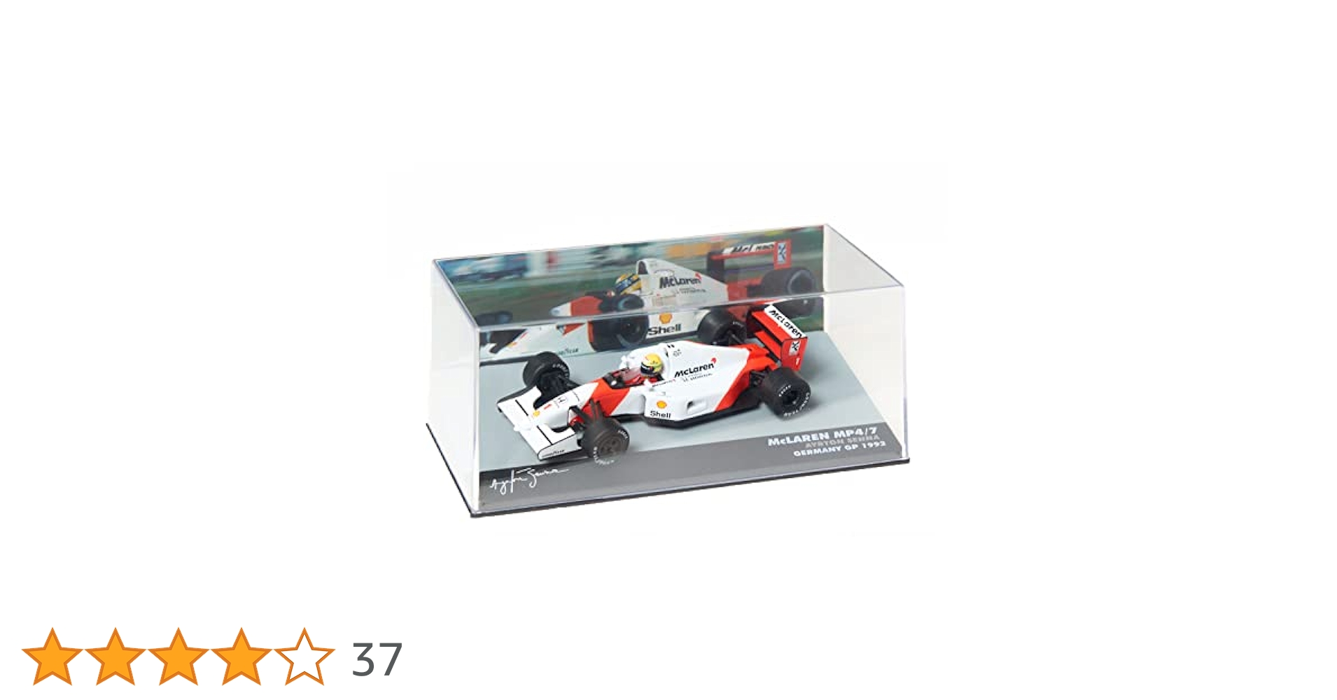 ミニチャンプス 1/43 アイルトンセナ MP4-7 1992 楽天市場】F1 ミニカー 1/43 マクラーレン MP4/7 ドイツGP 1992