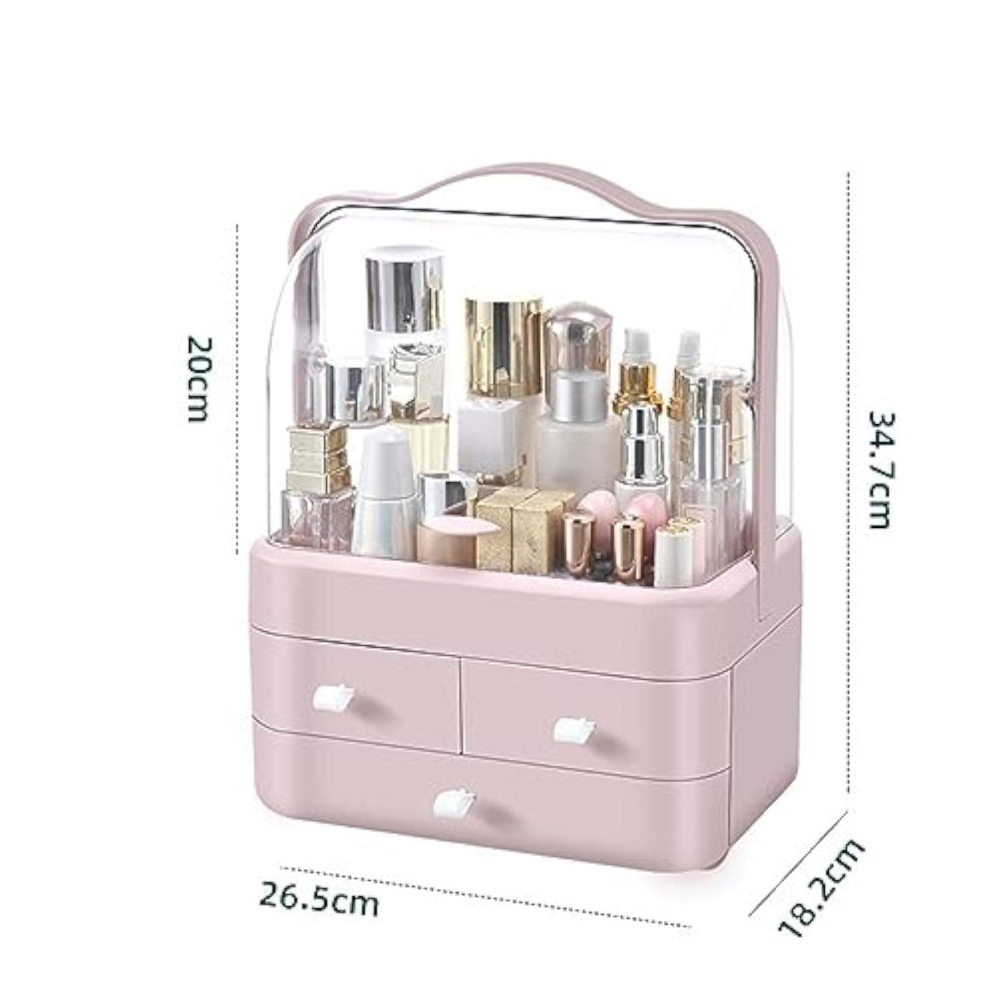 Desk Storage Boxes Container for Cosmetic Storage