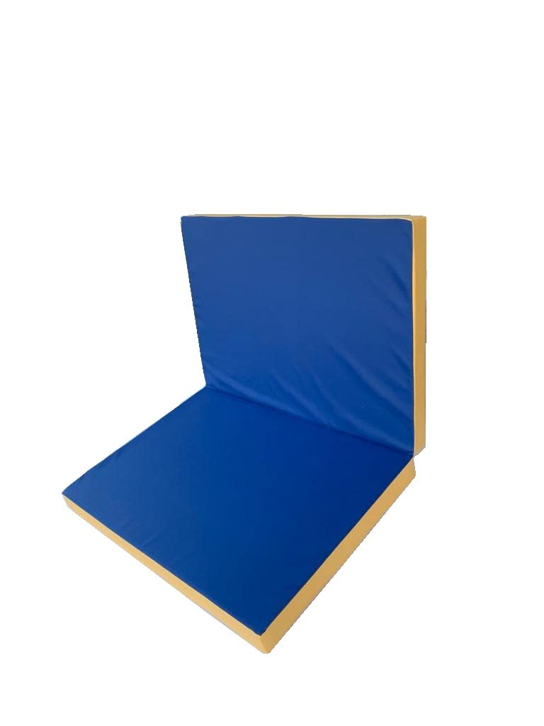 NiroSport Turnmatte 140 x 100 x 8 cm RG 25 klappbar Weichbodenmatte Matte Gymnastikmatte Fitnessmatte Sportmatte Trainingsmatte Bodenmatte Schutzmatte Übungsmatte wasserdicht faltbar Gästebett