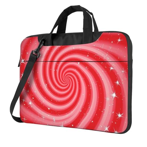 Maletín para portátil 14 pulgadas espiral rosa impermeable miniatura 1
