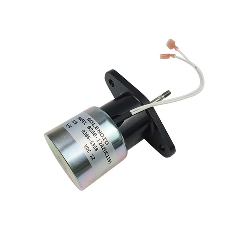 Części zaworów magnetycznych silnika metalowy zawór elektromagnetyczny 0306-5358 do generatora X3.3 C33D5 C38D5 części silnika