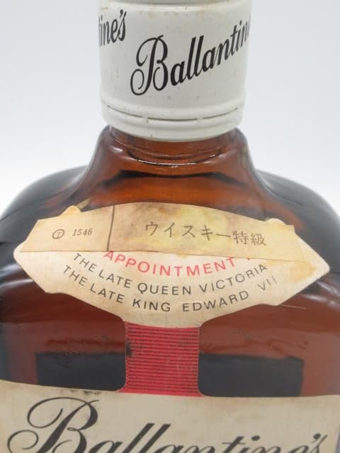Amazon.co.jp: 【古酒】 バランタイン ファイネスト 特級表示 (T1546
