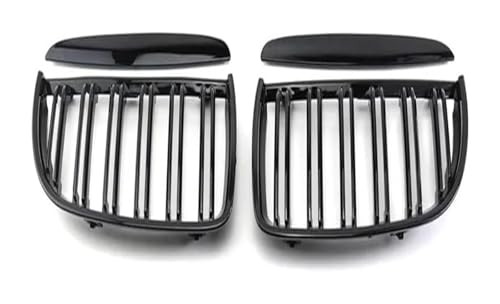 Grille pare-choc avant centrale ABS noir brillant pour optimiser le flux d'air E90