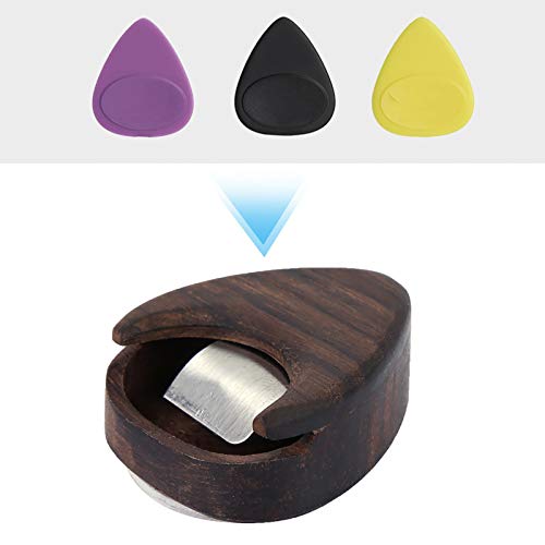 Tyenaza Boîte en Bois de médiators de Guitare, boîte de sélection de Guitare en Bois de Rose de qualité supérieure en… - Les Beatles, Paul McCartney, John Lennon, RIngo Starr, George Harrison Tyenaza Boîte en Bois de médiators de Guitare, boîte de sélection de Guitare en Bois de Rose de qualité supérieure en… – Image 4