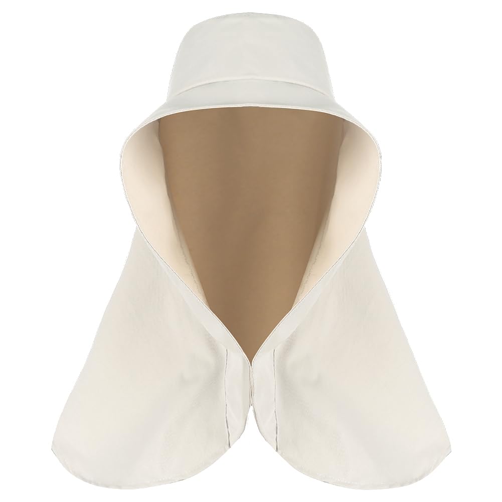 Summer Fashion Ladies UV Protection Bucket Hat Women Shawl Sun Visor Hat Extended Neck Shield Fishing Hat Large Wide Brim Cap