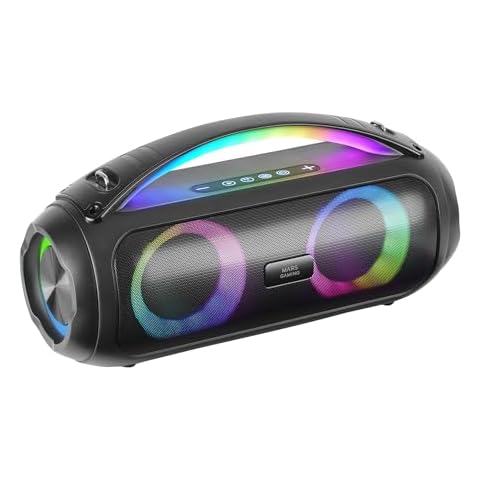 Mars Gaming MS-PULSE Bluetooth Speaker with RGB Lighting Cover