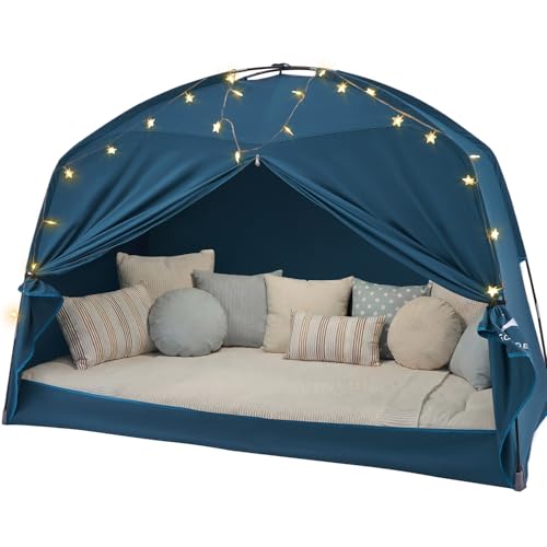 GOLDEN MARS Twin Bed Tent for Kids, Indoor Play Tent...