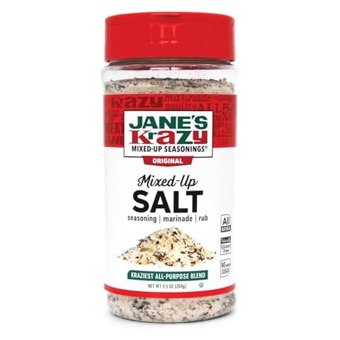 Jane's Krazy Seasonings Mixed Up Salt Canister, 9.5 Ounce Cover
