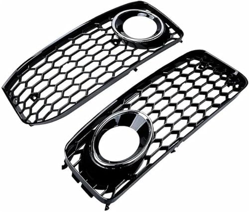Calandres antibrouillard S5 S-Line nid d'abeille chrome luxe
