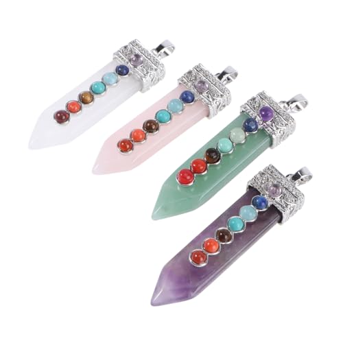 Collier DIY réussi grâce au pendentif en pierre naturelle Uonlytech pour création de bijoux