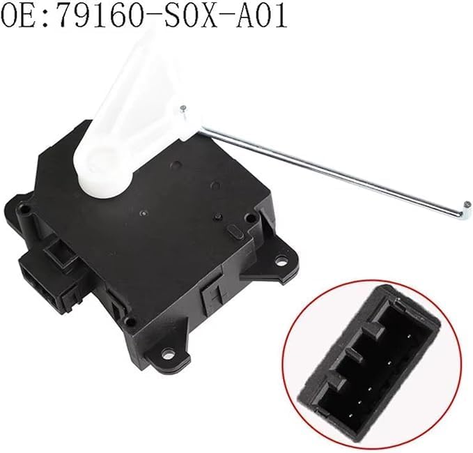 Air Conditioner servo Motor for Pilot V6 3.5L Van 2003-2007 Odyssey V6 3.5L Sport Utility 1999-2004 5 79160S0XA01 604946 Damper Actuator