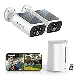ARCCTV Solar Security Cameras Wireless Outdoor, No Monthly Fee, 2-Camera Bullet Home...