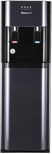 Dispensador de agua, dispensador de agua fría y caliente, enfriador de agua de carga inferior, luz indicadora de botella vacía para uso doméstico y