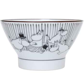 大幅お値下げ！MOOMIN×amabro ムーミン 波佐見焼 Amazon｜MOOMIN×amabro SOMETSUKE -CHAWAN- [ Raining ] 波佐見