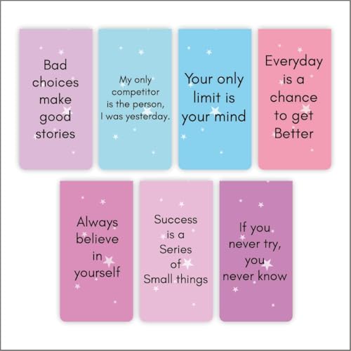 Image of Zesta Magnetic Bookmark Set of 7 | Aesthetic Book Mark for Reading | Cute Anime Bookmarks for Kids, Students | Book Accessories for Novels, Gifts for Readers(Unicorn Magnetic Bookmark, 15X4 Cms)