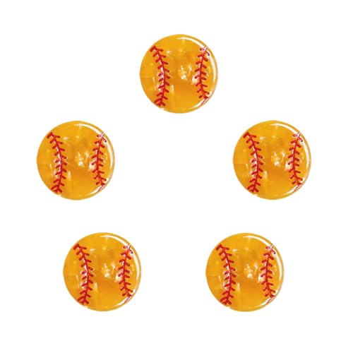 Pinzas de pelo con forma de béisbol para niñas 3