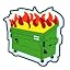 Dumpster Green