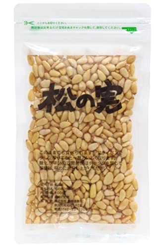 自然健康社 松の実 100g 生 無添加 無塩 ノンオイル