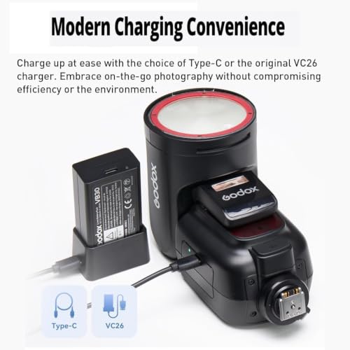 Image of Godox V1 Pro N V1Pro-N Camera Flash for Nikon Flash Speedlight Speedlite
