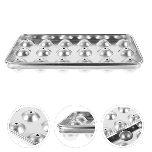 Molde de acero inoxidable para bolas de hielo 4.1 pulg. miniatura 4