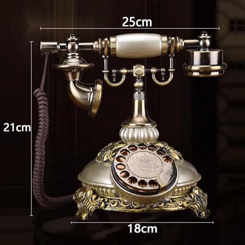 Téléphone fixe classique élégant style ancien HJMMWT