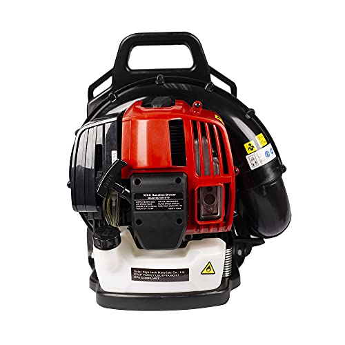 Homvent Gas Leaf Blower, 52Cc 2-Cycle Engine Backpack Blower Powerful 530 Cfm Commercial Blower For Lawn Garden Blowing Leaves Snow Debris And Dust #TOP1