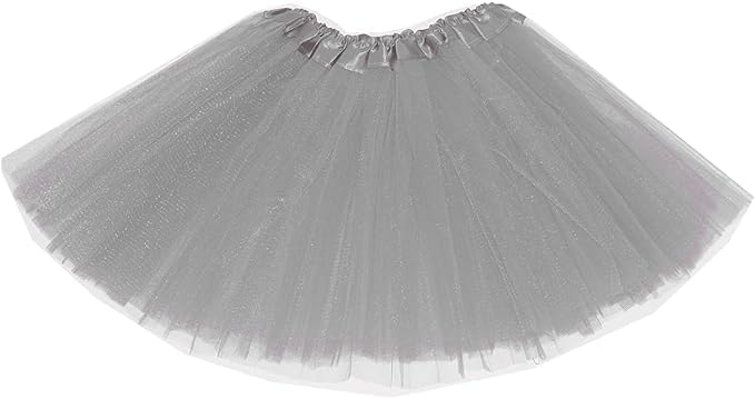 SUFEINIGirl Tutu Skirt, 3-Layer Tulle Princess Ballet Dress Baby Skirt Dress Up Princess Dance Party for 3-10 Years Old